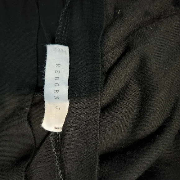 🍉 Reborn J Black Long Dress Size Small - Picture 3 of 3